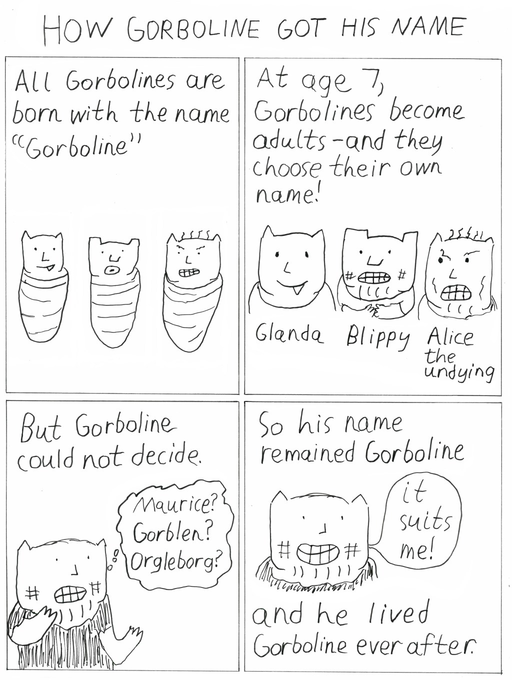 How Gorboline got his name&nbsp;(remake)