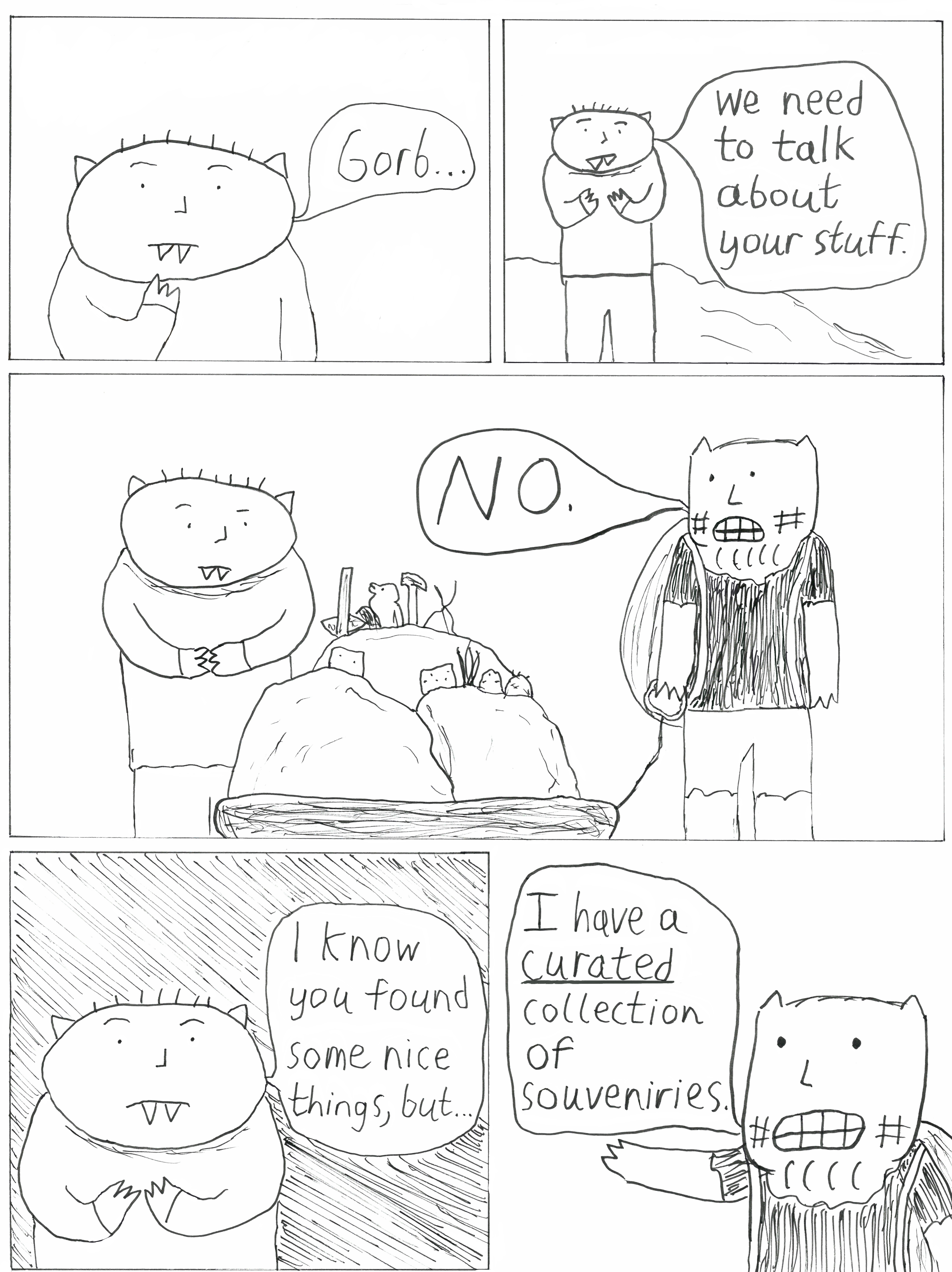 Gorboline’s Quest 5.4: Souveniries